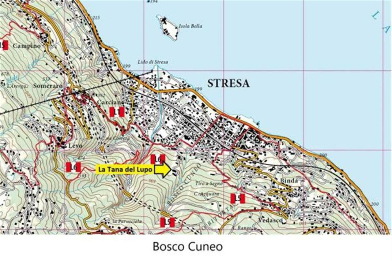 La Tana del Lupo Stresa Exterior foto
